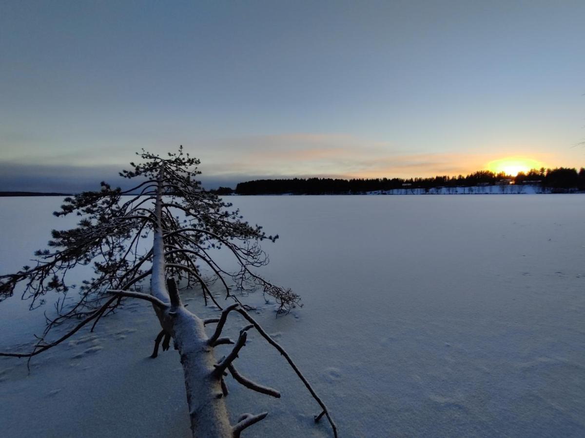 Villa Sirius Sieri, Nice Log-Cottage By The Lake Rovaniemi Esterno foto