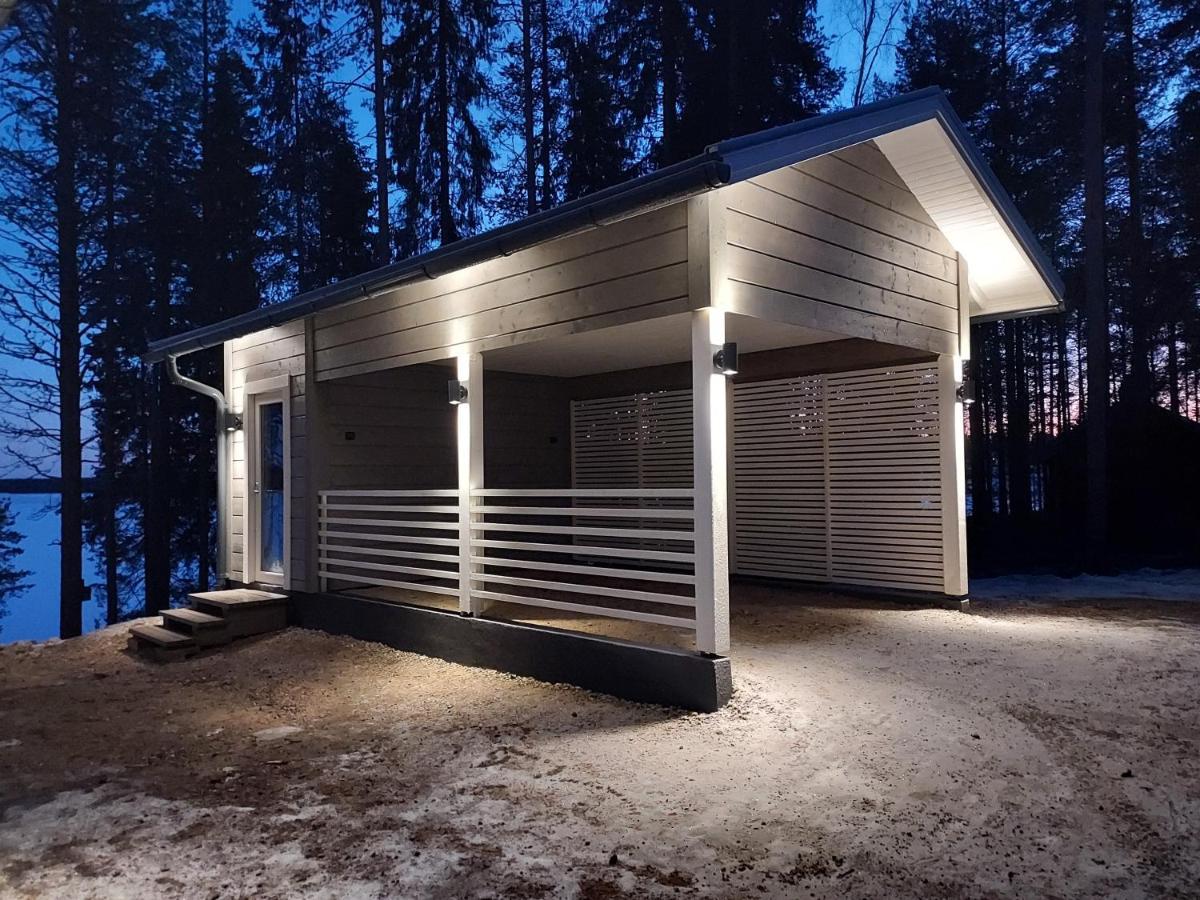 Villa Sirius Sieri, Nice Log-Cottage By The Lake Rovaniemi Esterno foto