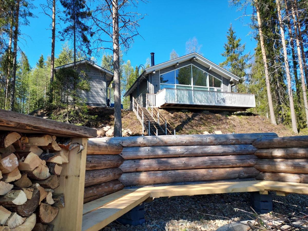 Villa Sirius Sieri, Nice Log-Cottage By The Lake Rovaniemi Esterno foto